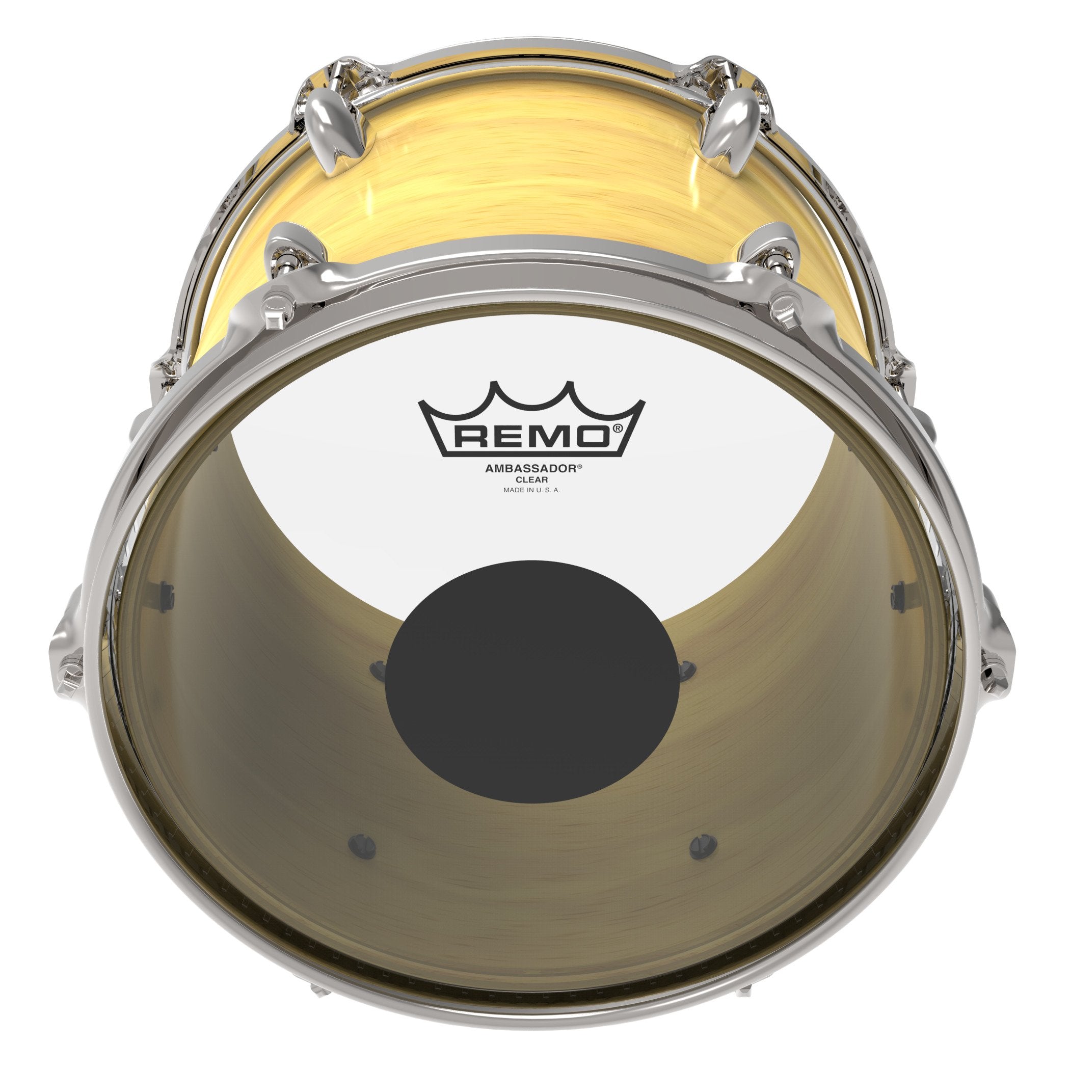 Remo Controlled Sound Clear Drum Head With Black Dot   16 Inch
